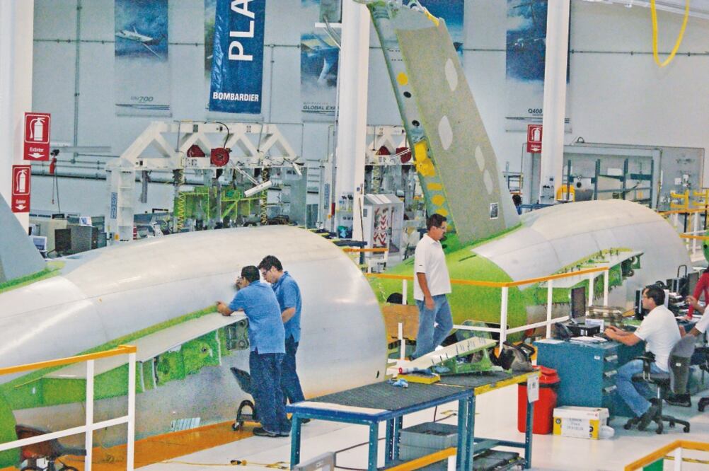 A las Sofomes también les interesan los desarrollos industriales que se ubica n en el zona del Bajío, impulsados por la actividad aeroespacial. (ARCHIVO EL UNIVERSAL)
