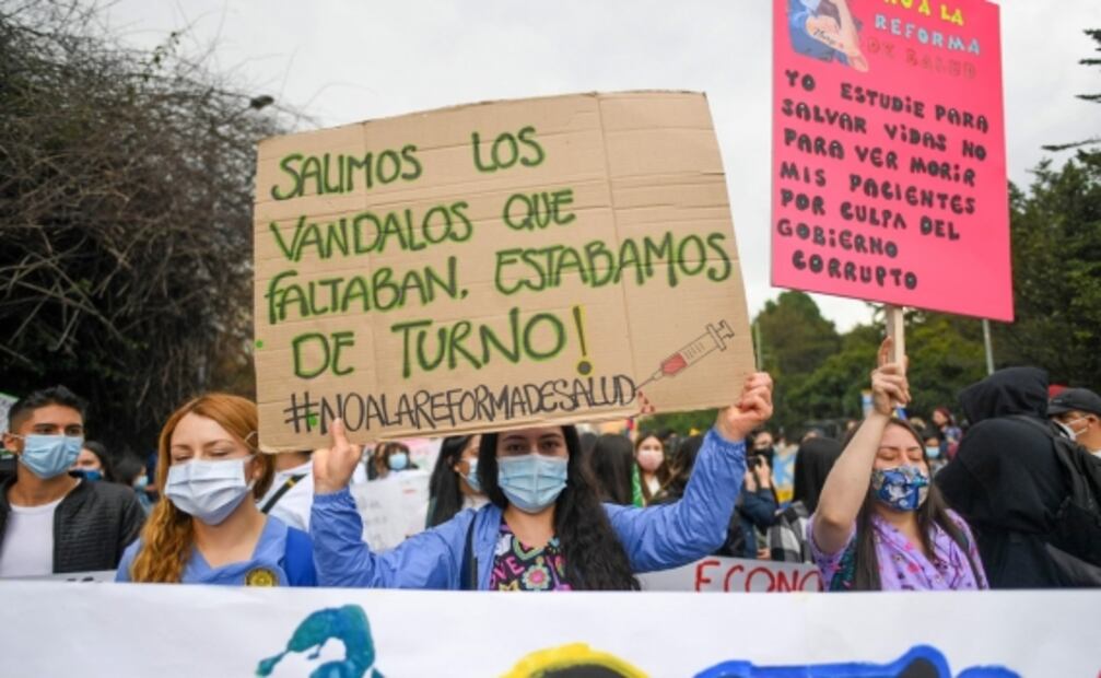 Las calles de Colombia claman de nuevo contra la violencia policial