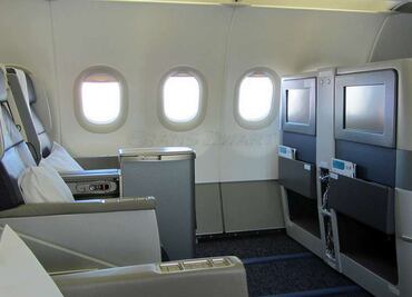 Las superficies más sucias dentro de un avión