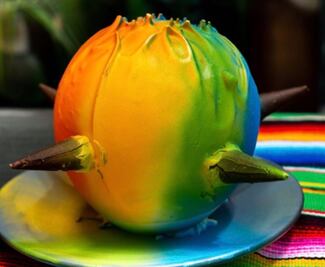 El postre de piñata que sirve un restaurante mexicano en EU