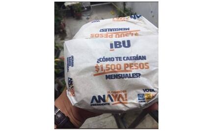 Ordena INE a PAN suspender propaganda en papel para tortillas