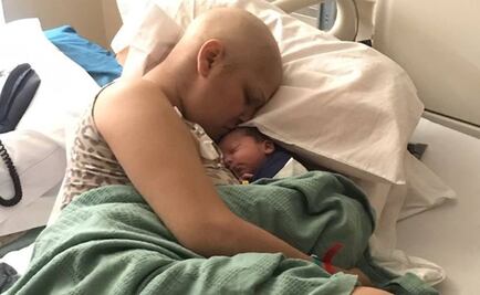 “Es mi hijo milagro”, mujer con cáncer de seno da a luz a un bebé sano en EU