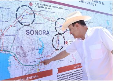 AMLO y Sheinbaum visitarán Sonora este fin de semana; inaugurarán tres tramos de la carretera Guaymas-Chihuahua