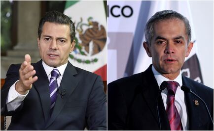 Encuestas: Baja aprobación de Peña y Mancera
