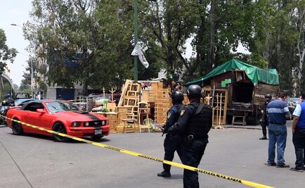 Asesinan a balazos a conductor de Mustang en calles de Coyoacán
