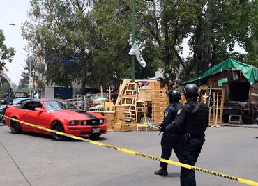 Asesinan a balazos a conductor de Mustang en calles de Coyoacán