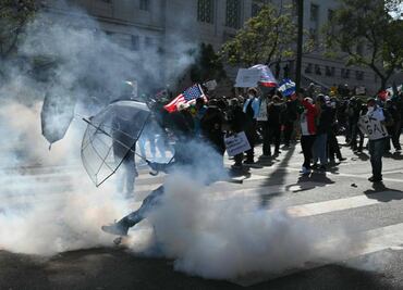 "¡¡¡No más dinero!!!": Trump ordena cortar los fondos federales a cualquier ONG implicada en disturbios