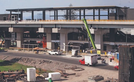 Ultiman detalles de la terminal de Santa Martha del Trolebús