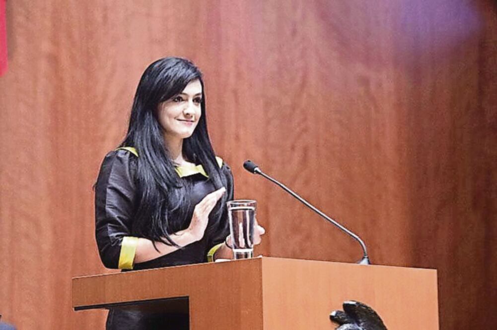 La senadora Iris Vianey Mendoza (PRD) llama a erradicar la violencia de género en las dependencias y entidades de los tres órganos de gobierno. (ARCHIVO. EL UNIVERSAL)