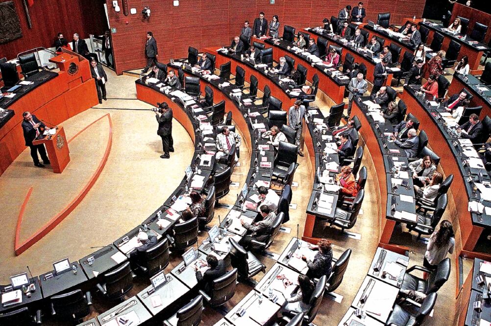 Legisladores del PAN y del PRD afirman que el PRI y el PVEM abandonaron el debate sobre las leyes secundarias del Sistema Nacional Anticorrupción (ARCHIVO EL UNIVERSAL)