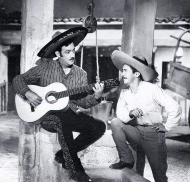 Jorge Negrete y “El Chicote”, una pareja de amigos en la Época de Oro del cine mexicano.
