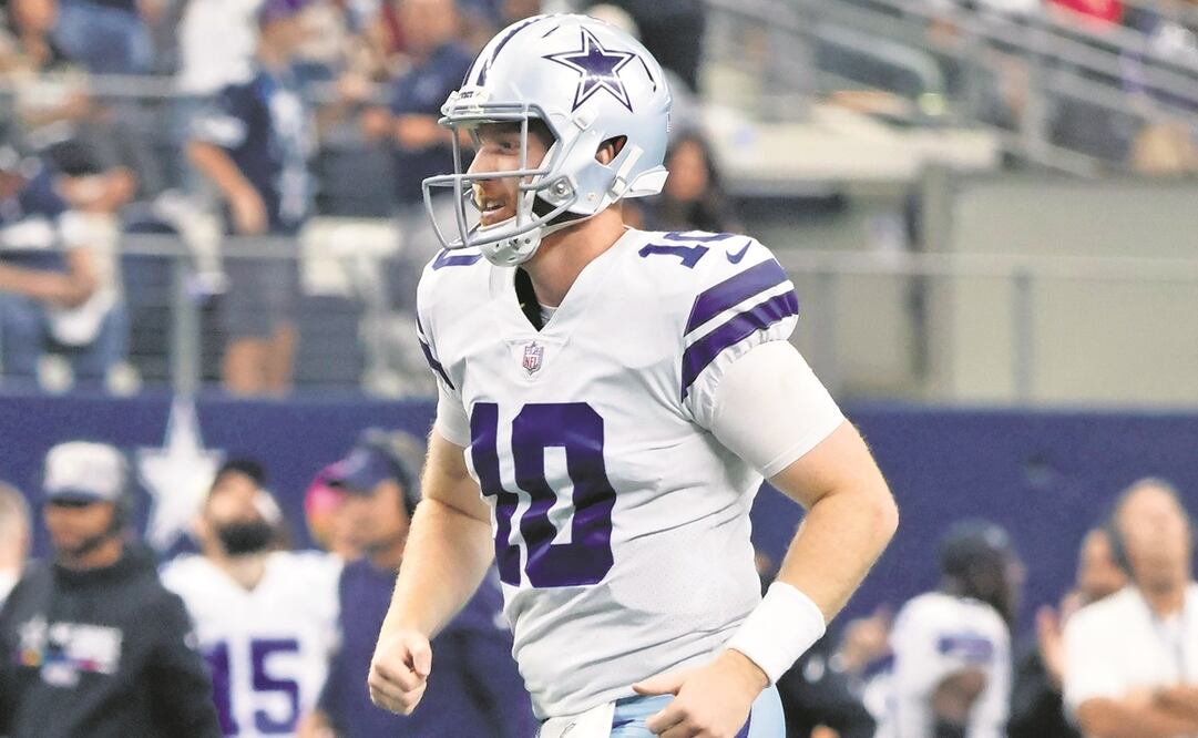 Cooper Rush buscar guiar al equipo, por la baja de Prescott. Foto: Michael Ainsworth / AP