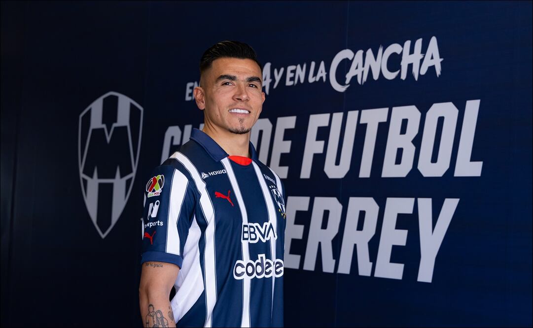 Luis 'Hueso' Reyes fue anunciado como refuerzo del Monterrey / Foto: Rayados