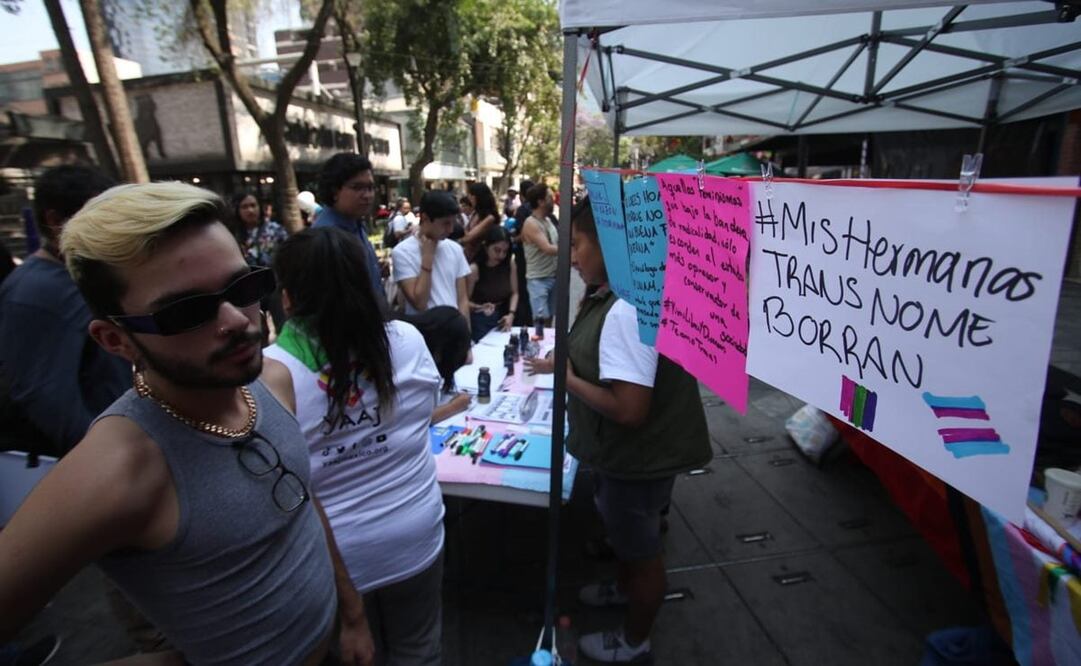 En Zona Rosa se llevó a cabo el "firmatón". Foto: Carlos Mejía EL UNIVERSAL