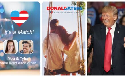 Lanzan app para encontrar pareja para simpatizantes de Trump