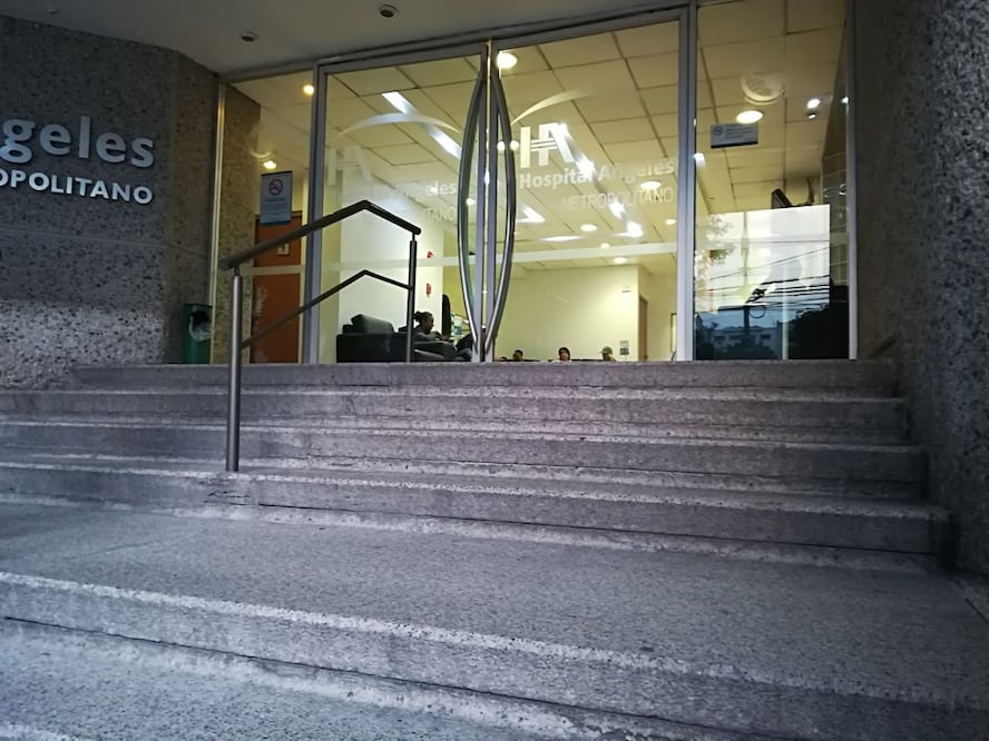 Especial. Hospital en el que se encuentra el futbolista Ventura Alvarado 