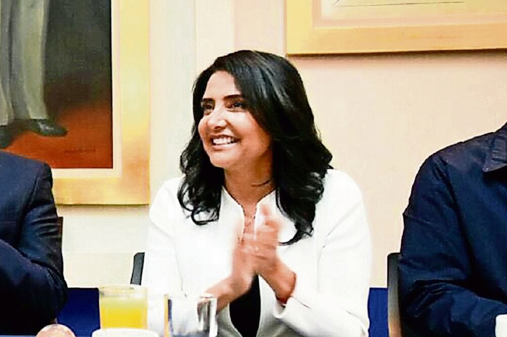 Trayectoria. La candidata destacó que su relación con los grupos sindicales es de más de 25 años ()