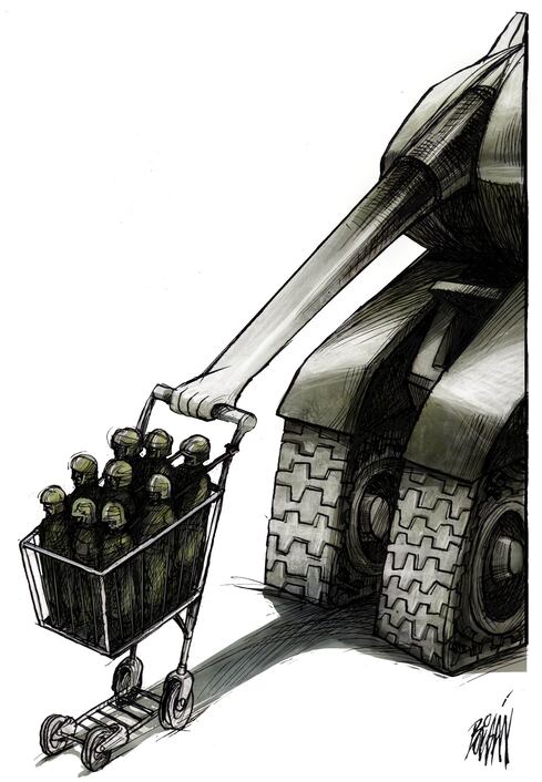 La guerra y el consumo de jóvenes