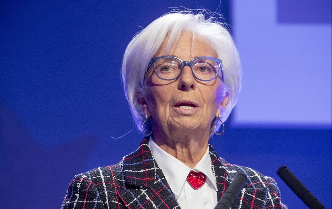 Christine Lagarde, presidenta del Banco Central Europeo (BCE).  Foto: AP