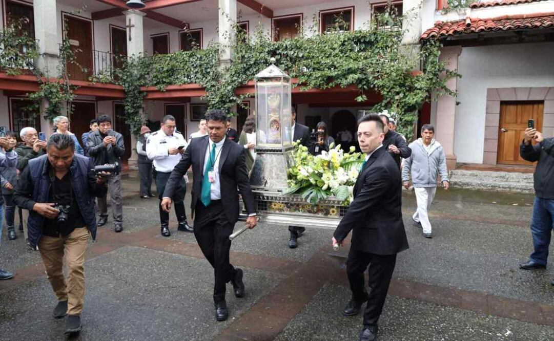 La reliquia de San Judas Tadeo, procedente desde El Vaticano, recorrerá más 20 templos y parroquias en más de 10 del Estado de México del 07 al 22 de agosto. Foto: Especial