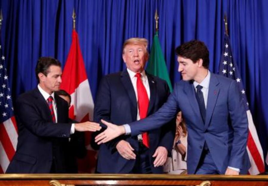 México, Estados Unidos y Canadá firman T-MEC, en el marco del G-20