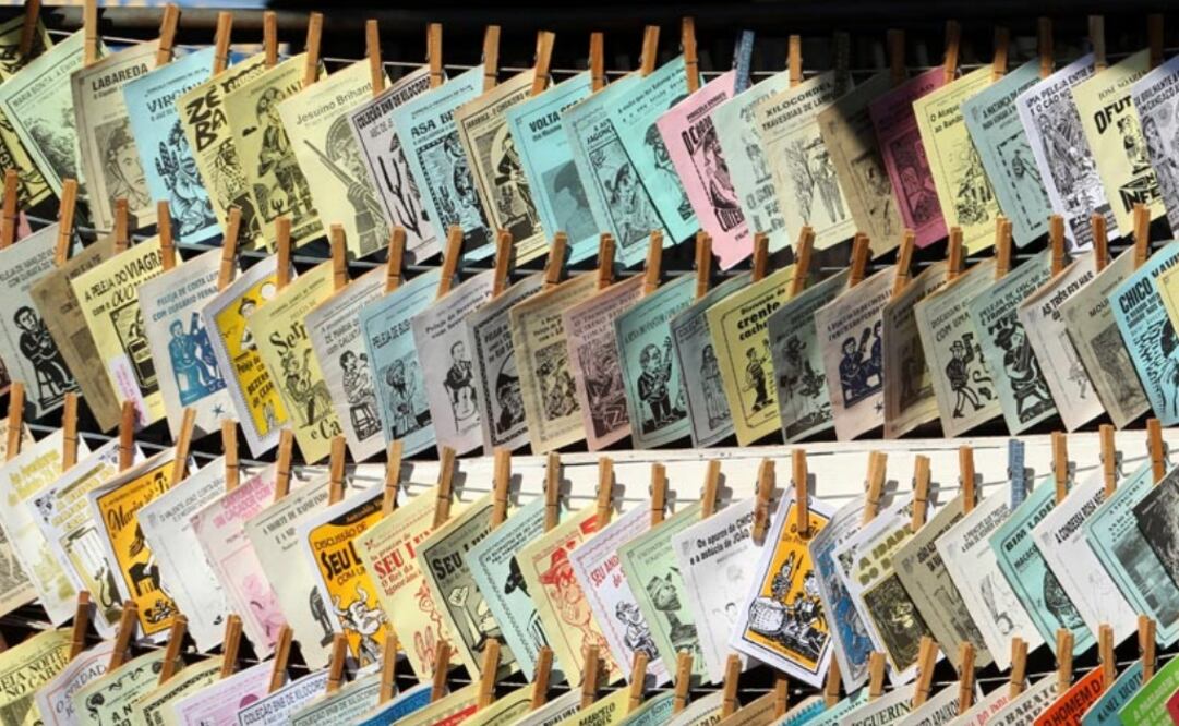 La Literatura de Cordel, un género poético muy popular en diferentes regiones brasileñas. Foto: Twitter