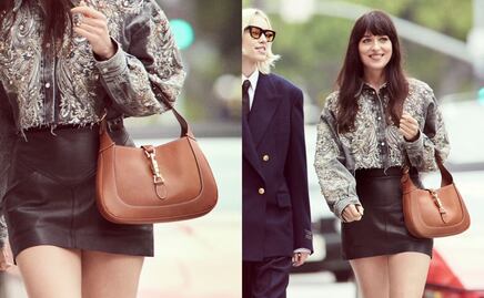 Dakota Johnson protagoniza la nueva campaña de Gucci 