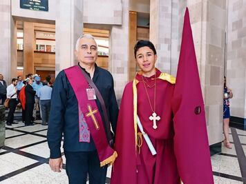Viven en silencio el dolor de la Virgen