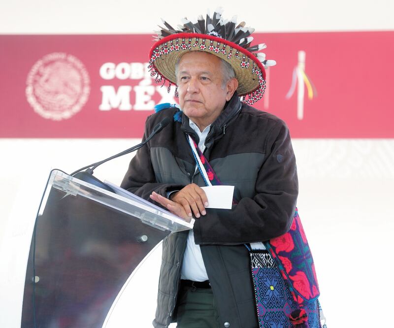 Avances. El Presidente afirmó que, a 15 días de concluir su primer año de gobierno, ya hay promesas cumplidas. Foto/PRESIDENCIA