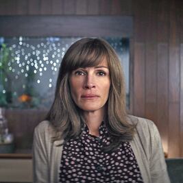 Julia Roberts, frente al diván 