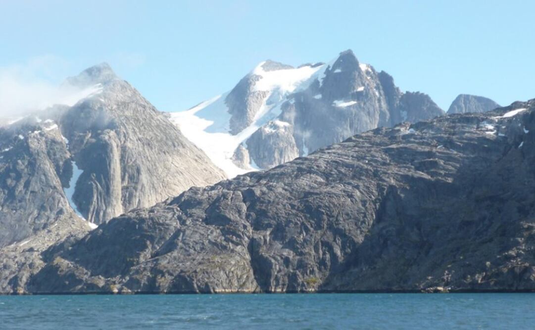 Estructura Maniitsoq en Groenlandia. Foto: UNIVERSIDAD DE WATERLOO