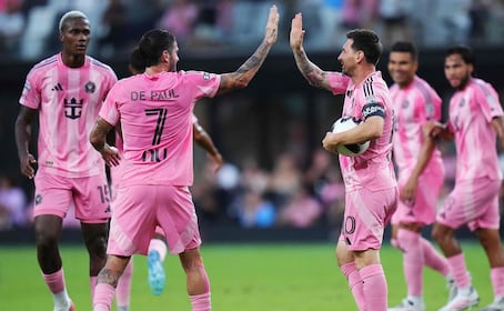 Rodrigo de Paul recuerda a Messi con emotivo festejo ante Monterrey