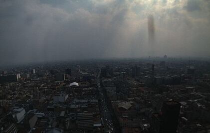 Continúa mala calidad del aire en el Valle de México