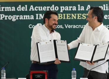 Firma IMSS y gobierno de Veracruz acuerdo para ampliación de programa IMSS-Bienestar