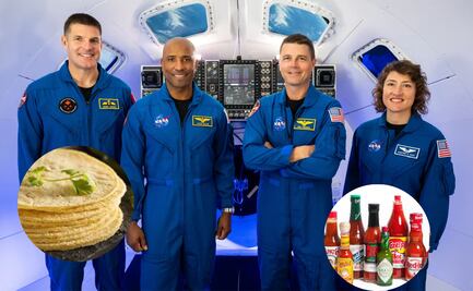 Misión Artemis II: desde tortillas hasta salsa picante; conoce el peculiar menú de la tripulación de la NASA