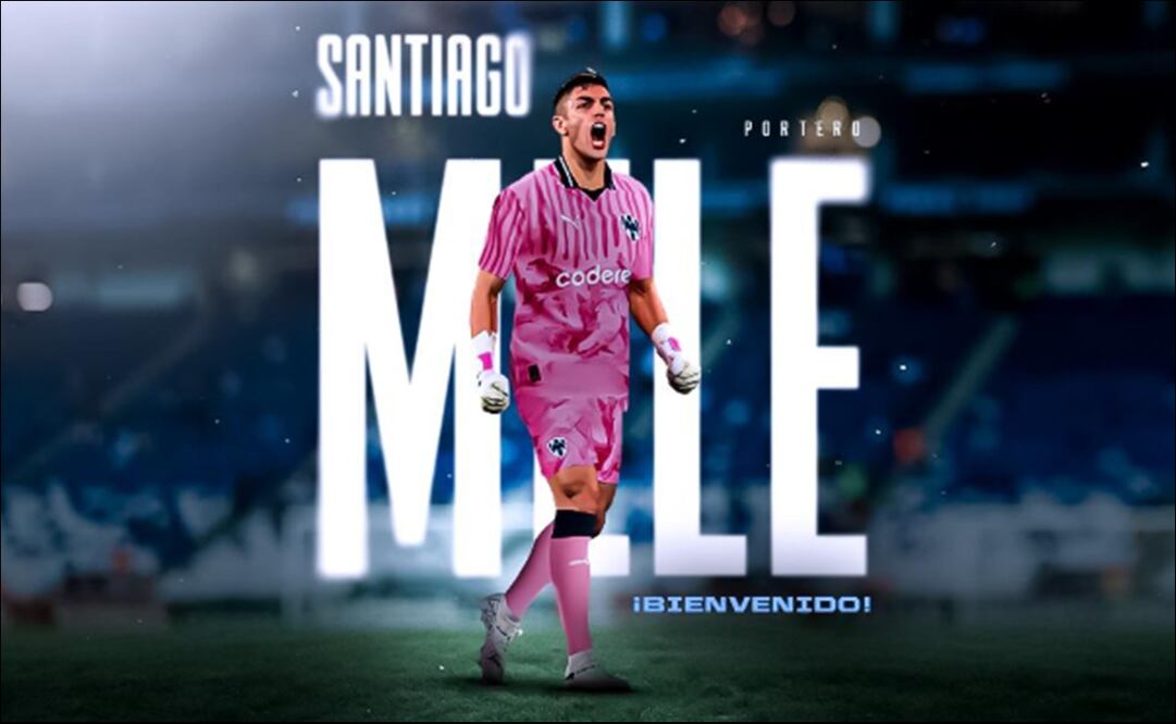 Santiago Mele fue anunciado como refuerzo del Monterrey / Foto: Especiales