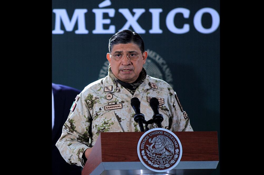 Luis Crecencio Sandoval,secretario de la Defensa Nacional, reportó que en el estado se han cometido un total de 2 mil 150 asesinatos. Foto: Archivo/EL UNIVERSAL