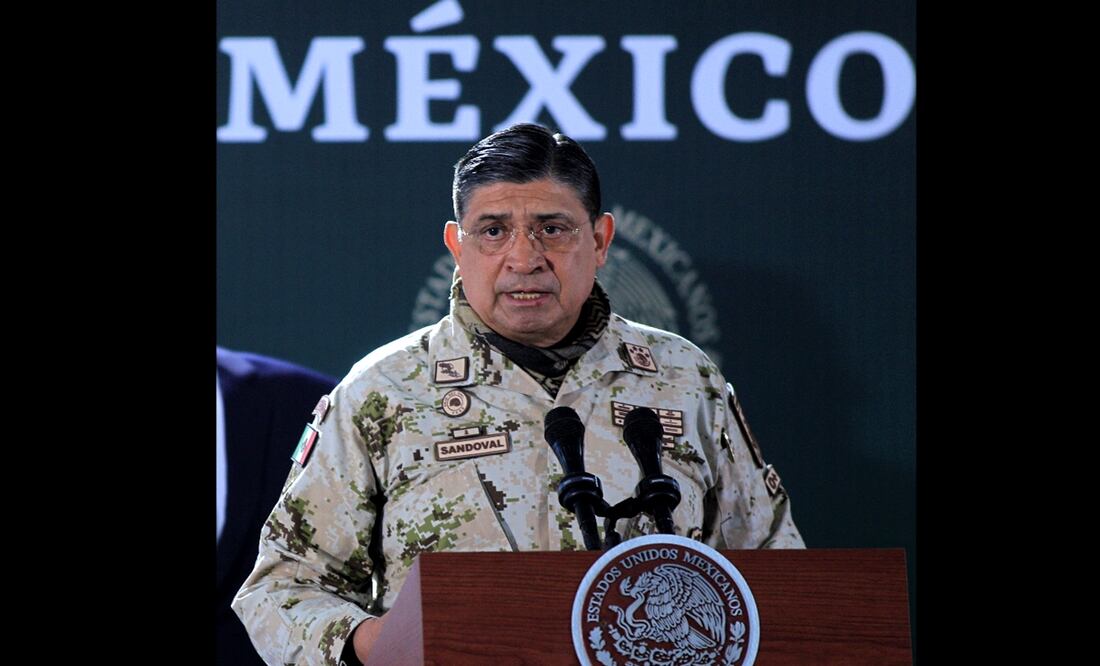 Luis Crecencio Sandoval,secretario de la Defensa Nacional, reportó que en el estado se han cometido un total de 2 mil 150 asesinatos. Foto: Archivo/EL UNIVERSAL