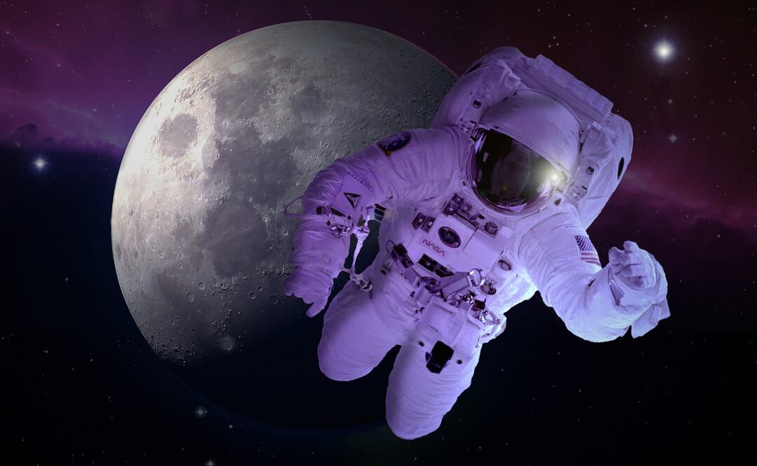 Una base lunar debería estar lista en 2028. Imagen Pixabay