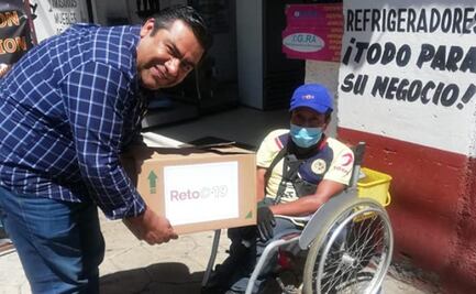 Diputado de Morena reta a servidores públicos a donar despensas ante Covid-19