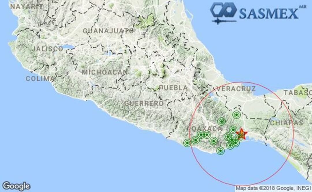 FOTO: Tomada de @Sasmex
