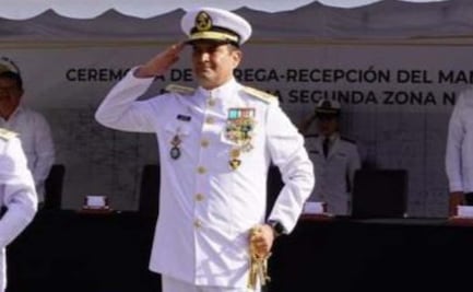 ¿Quién es el vicealmirante acusado de huachicol fiscal?; Farías Laguna es el funcionario de más alto rango detenido en el gobierno de Sheinbaum