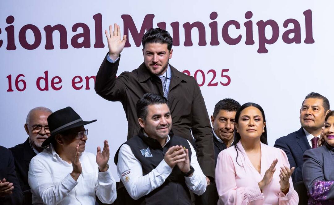 Samuel García en el Encuentro Nacional Municipal. Foto: Especial
