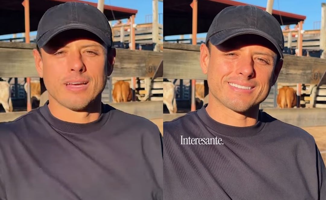 Javier Hernández responde a las críticas - Fotos: Captura de @ch14_ en Instagram