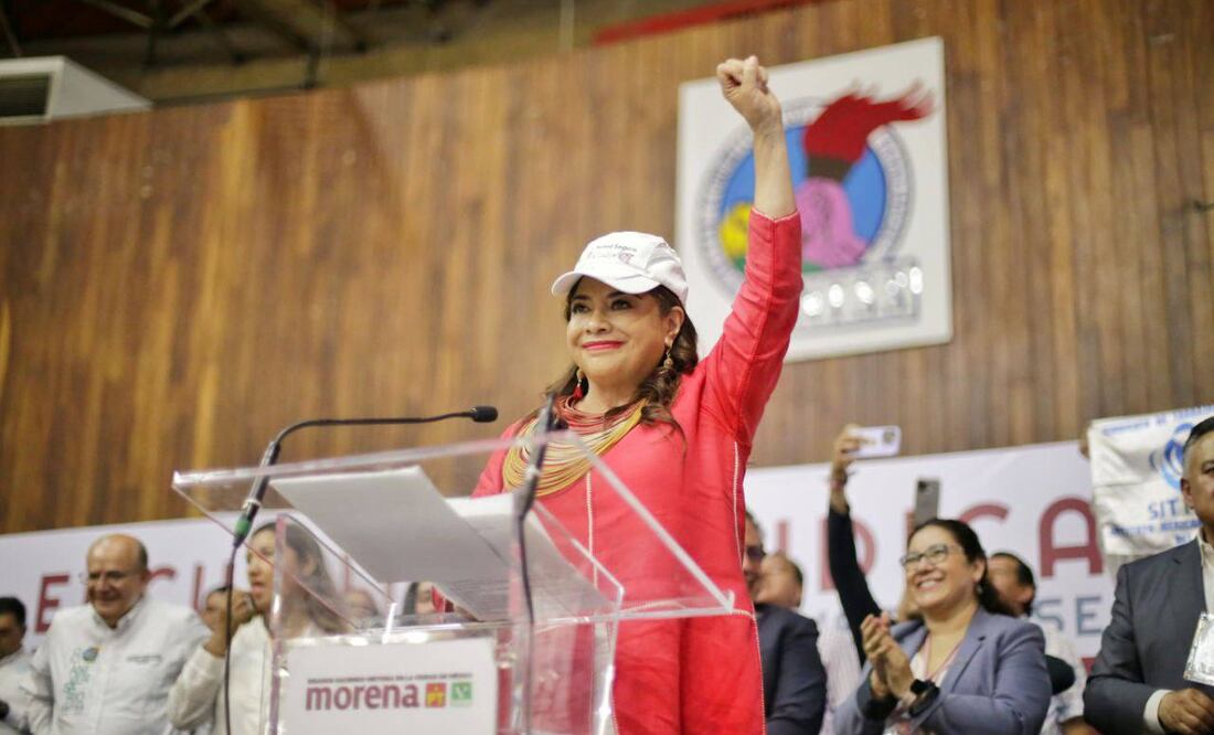 Clara Brugada candidata de la coalición “Sigamos Haciendo Historia”. (FOTO: especial)