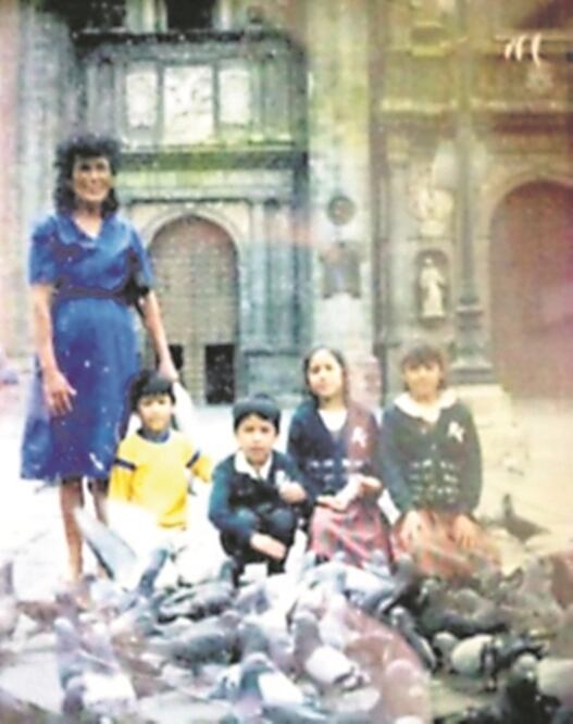 En su último día en Puebla, César estuvo en la catedral del estado (CORTESÍA: CÉSAR VARGAS)