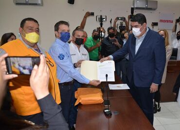 Solicitan registro de coalición PAN-PRI-PRD a la gubernatura por Tamaulipas