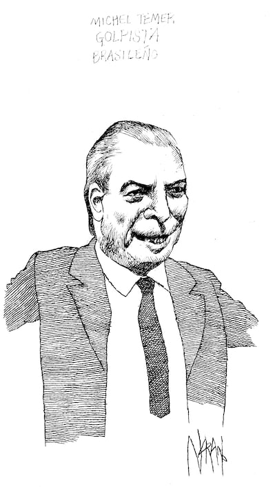 Michel Temer, golpista brasileño
