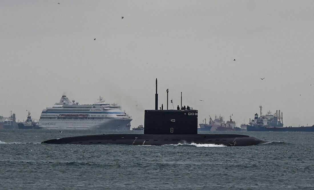 El patrullaje submarino conjunto comenzó a principios de agosto, tras la finalización del ejercicio ruso-chino "Interacción Marítima - 2025" en aguas del mar del Japón. En la imagen, un submarino ruso. Foto: Ilustrativa / AFP
