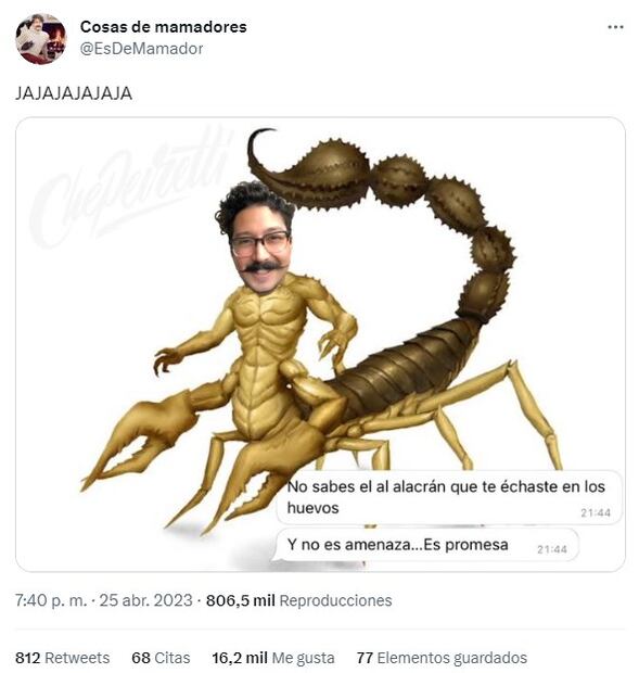 Foto: Captura de pantalla tomada de Twitter